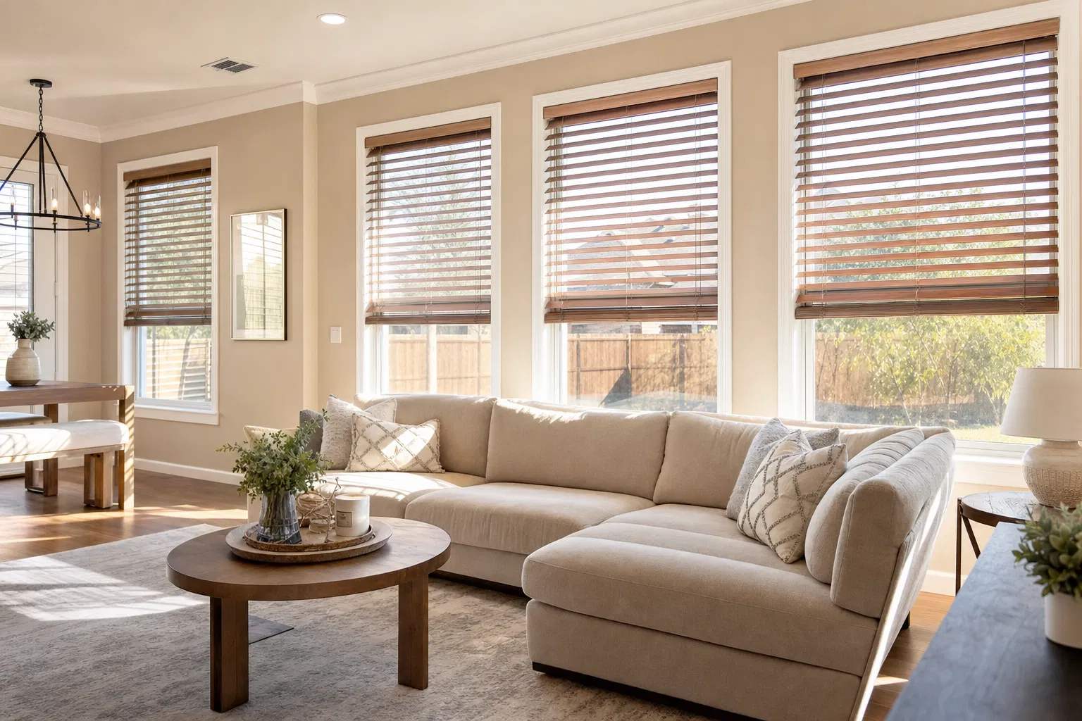 Custom window blinds installation in Austin TX | Beacon Blinds