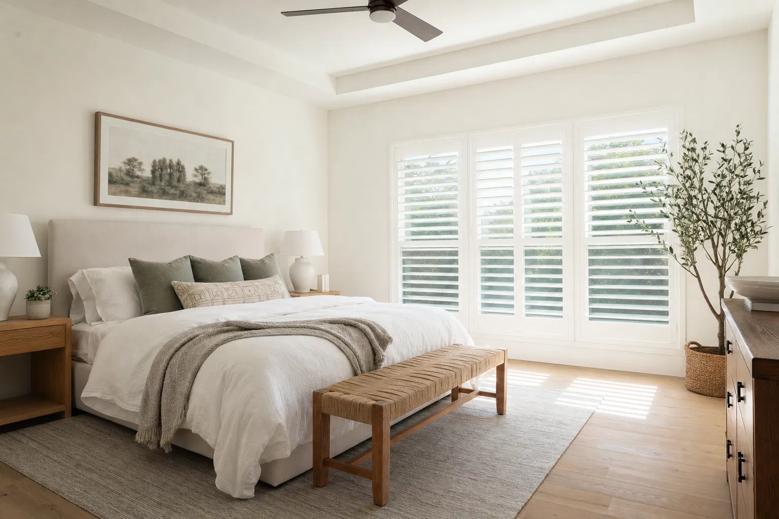Custom plantation shutters installation in Austin TX | Beacon Blinds